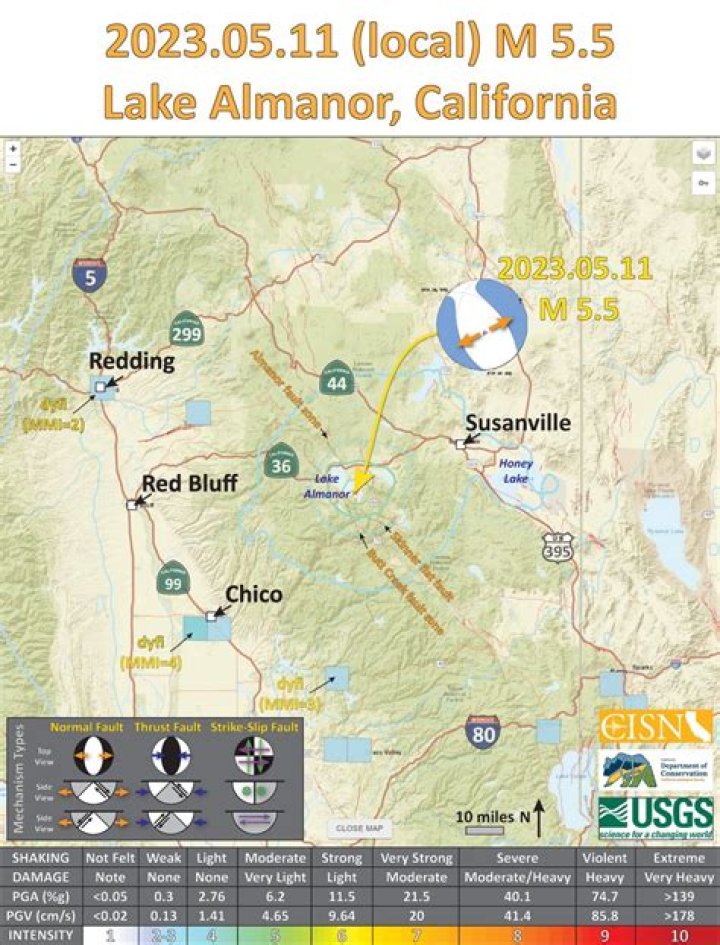 Aftershocks Continue After Initial Magnitude 5.5 Quake Near Lake Almanor | News