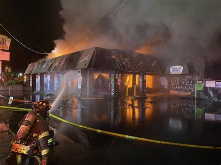 Chch commercial building fire 'under control', people allowed to return