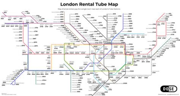 Every London Underground station and which lines run through them