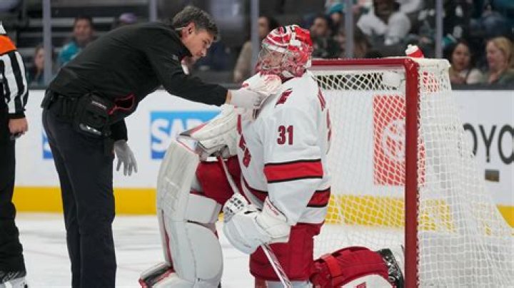 Hurricanes goalie Frederik Andersen is out indefinitely because of a blood clotting issue