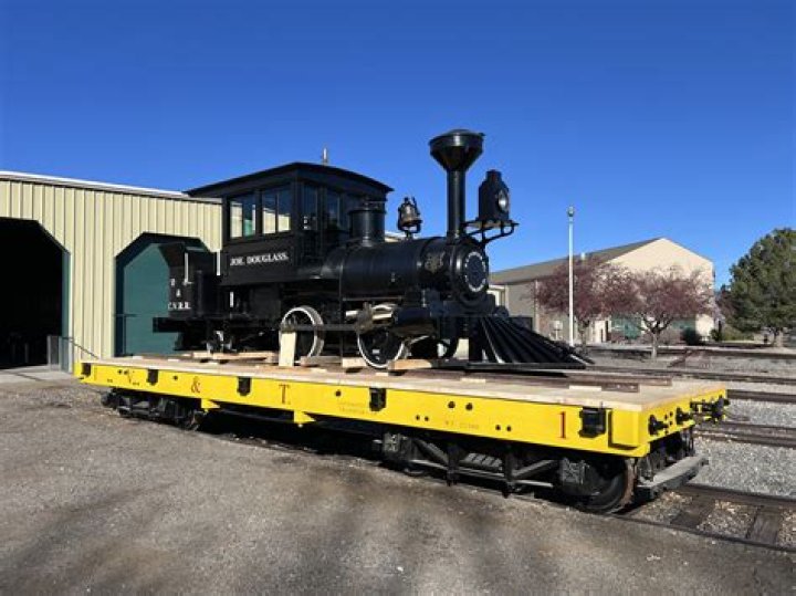 Steam Locomotive Ride Nevada State Railroad Museum | Adventures With Jeff